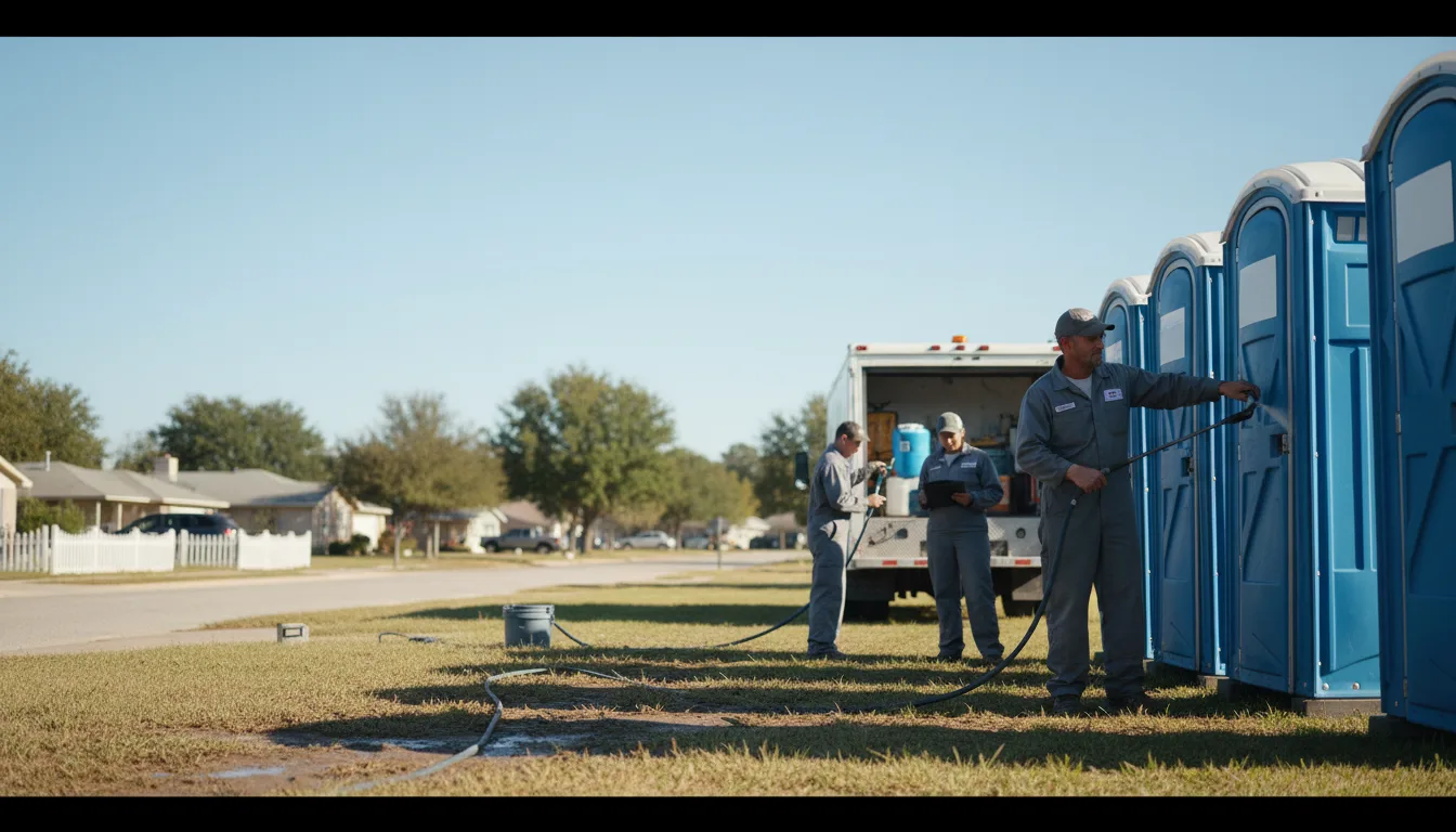Long-Term Portable Toilet Rental in Vienna, GA near me
